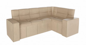 Скамья угловая со спальным местом КВАДРО Тип 4 Бежевый в Покачах - pokachi.mebel-tymen.ru | фото