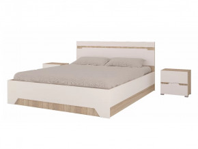 Спальный гарнитур Анталия Сонома-Белый софт в Покачах - pokachi.mebel-tymen.ru | фото