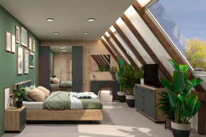 Спальный гарнитур Грейс композиция-4 в Покачах - pokachi.mebel-tymen.ru | фото