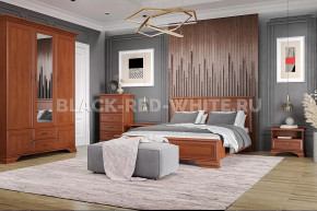 Спальня Kentaki каштан в Покачах - pokachi.mebel-tymen.ru | фото