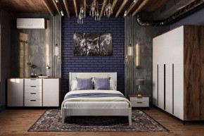 Спальня модульная Брента Жемчуг в Покачах - pokachi.mebel-tymen.ru | фото