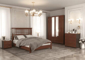 Спальня модульная Кантри Орех в Покачах - pokachi.mebel-tymen.ru | фото