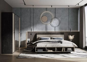 Спальня Эдинбург в Покачах - pokachi.mebel-tymen.ru | фото