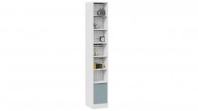 Стеллаж «Марли» Белый, Серо-голубой в Покачах - pokachi.mebel-tymen.ru | фото