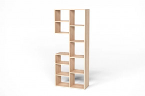 Стеллаж Элемент-2 дуб сонома Герда в Покачах - pokachi.mebel-tymen.ru | фото