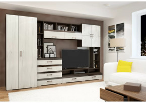 Стенка Коста Венге/ крафт белый (прованс) в Покачах - pokachi.mebel-tymen.ru | фото