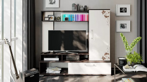 Стенка «Сиена» Венге Цаво/Дуб Молочный в Покачах - pokachi.mebel-tymen.ru | фото