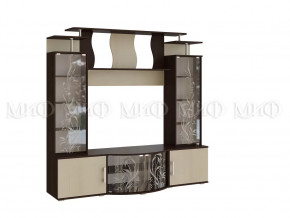 Стенка Виста Дуб беленый/Венге в Покачах - pokachi.mebel-tymen.ru | фото