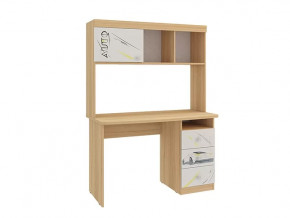 Стол Форсаж дуб сонома/белый в Покачах - pokachi.mebel-tymen.ru | фото