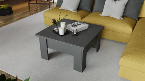 Стол журнальный тип 10 Графит Серый в Покачах - pokachi.mebel-tymen.ru | фото