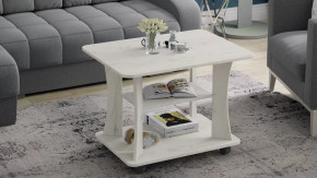 Стол журнальный Тип 8 Дуб крафт белый в Покачах - pokachi.mebel-tymen.ru | фото