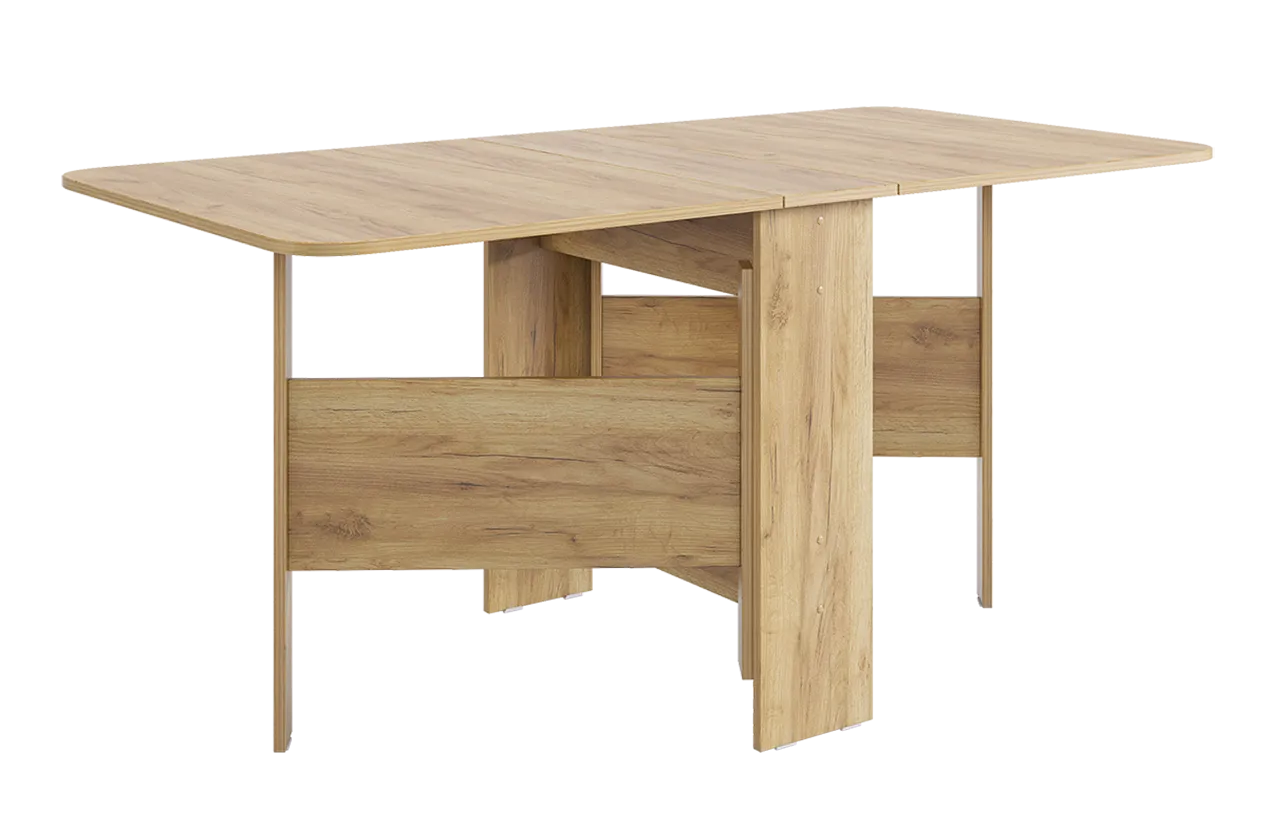 Стол-книжка раскладной Мечта 2 (дуб крафт золотой/дуб крафт золотой) в Покачах - pokachi.mebel-tymen.ru | фото