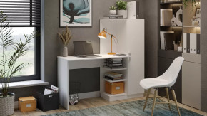 Стол компьютерный «Бейсик» Белый в Покачах - pokachi.mebel-tymen.ru | фото