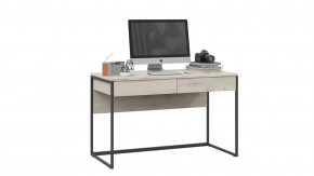 Стол компьютерный «Лофт» тип 2 Черный/Дуб крафт белый в Покачах - pokachi.mebel-tymen.ru | фото