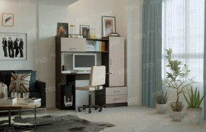 Стол компьютерный "ПКС-7" венге/дуб белфорт в Покачах - pokachi.mebel-tymen.ru | фото