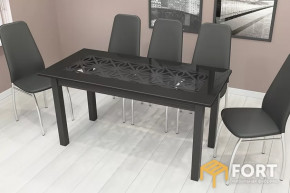 Стол Мах-Прямоугольный «Ажурный» в Покачах - pokachi.mebel-tymen.ru | фото