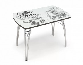 Стол обеденный COFFEE TIME (подстолье паук) в Покачах - pokachi.mebel-tymen.ru | фото