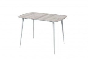 Стол обеденный Прайм Лайт, Бора бора/белый в Покачах - pokachi.mebel-tymen.ru | фото