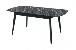 Стол обеденный Прайм раздвижной, луанда/черный в Покачах - pokachi.mebel-tymen.ru | фото