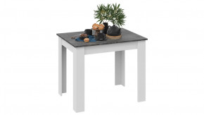 Стол обеденный «Промо» тип 1 Белый/Ателье темный в Покачах - pokachi.mebel-tymen.ru | фото