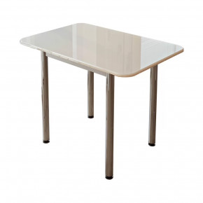 Стол обеденный с принтом белый глянец в Покачах - pokachi.mebel-tymen.ru | фото