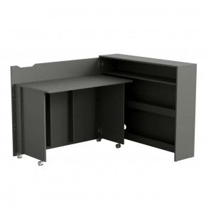 Стол письменный Графит Luis НК-мебель в Покачах - pokachi.mebel-tymen.ru | фото