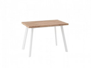 Стол раздвижной Borg-110, дуб каньон/белый в Покачах - pokachi.mebel-tymen.ru | фото