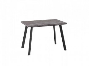 Стол раздвижной Borg-110, дымчатая керамика/черный в Покачах - pokachi.mebel-tymen.ru | фото