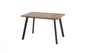 Стол раздвижной Borg-120, дуб велингтон/черный в Покачах - pokachi.mebel-tymen.ru | фото