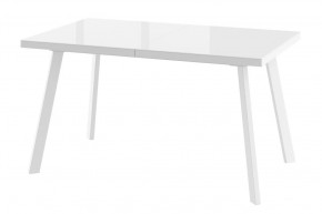 Стол раздвижной Borg-140, оптивайт белый/белый в Покачах - pokachi.mebel-tymen.ru | фото