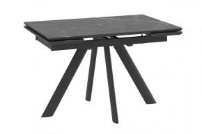 Стол раздвижной Jack-120, stone black st cer/черный в Покачах - pokachi.mebel-tymen.ru | фото