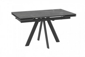 Стол раздвижной Jack-140, stone black st cer/черный в Покачах - pokachi.mebel-tymen.ru | фото