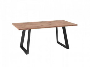 Стол раздвижной LOFT LUX-180, дуб веллингтон/черный в Покачах - pokachi.mebel-tymen.ru | фото