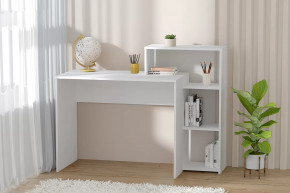 Стол с полкой, 1253 мм, белый Диал в Покачах - pokachi.mebel-tymen.ru | фото