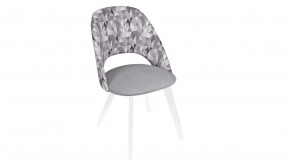 Стул Сириус тип 1 Белый матовый/тк. №123/тк.121 в Покачах - pokachi.mebel-tymen.ru | фото