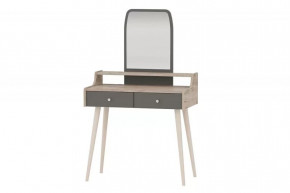 Трюмо 4-25916 (ш800*г448*в1330мм), ЛДСП Графит/Дуб крафт серый в Покачах - pokachi.mebel-tymen.ru | фото