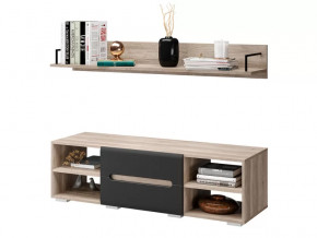 Тумба Наоми ТБ-16 графит нубук в Покачах - pokachi.mebel-tymen.ru | фото