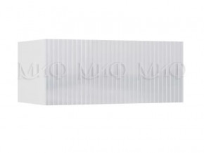 Тумба навесная №2 Оливия Белый/ Белый Глянец холодный в Покачах - pokachi.mebel-tymen.ru | фото