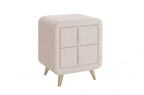 Тумба прикроватная Софи 2 крем (велюр) в Покачах - pokachi.mebel-tymen.ru | фото