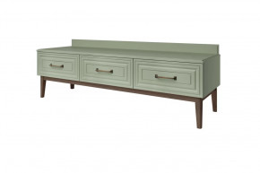 Тумба ТВ Гориция Зелёный самшит в Покачах - pokachi.mebel-tymen.ru | фото