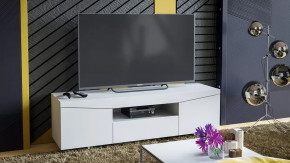 Тумба ТВ тип 1 Белый Ясень в Покачах - pokachi.mebel-tymen.ru | фото