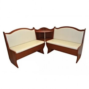 Угловая скамья Аленка-1 Орех в Покачах - pokachi.mebel-tymen.ru | фото