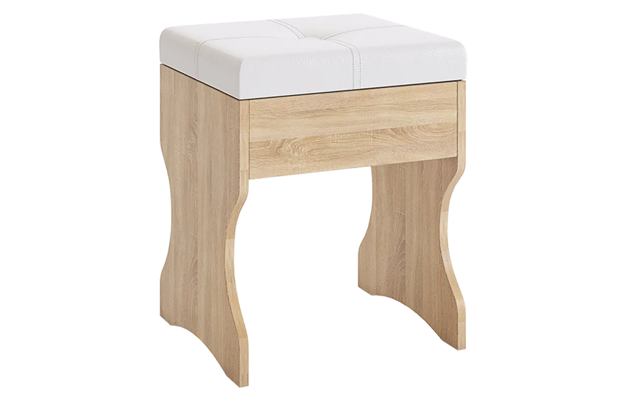 Пуф Виктория-1 дуб сонома в Покачах - pokachi.mebel-tymen.ru | фото