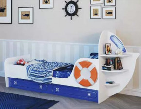 "Яхта-1" Кровать в Покачах - pokachi.mebel-tymen.ru | фото