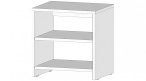 Элегант Тумба прикроватная Белый в Покачах - pokachi.mebel-tymen.ru | фото